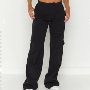 NWT- Beginning Boutique Millie Black Trousers